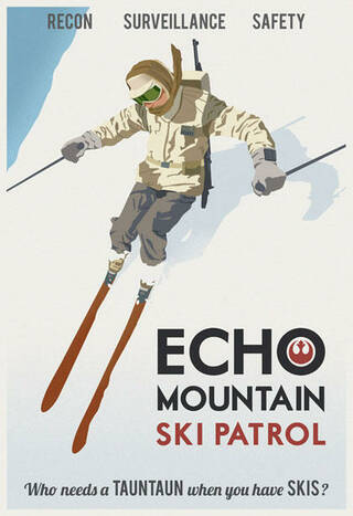 Alt: Echo Mountain Ski-Patrouille